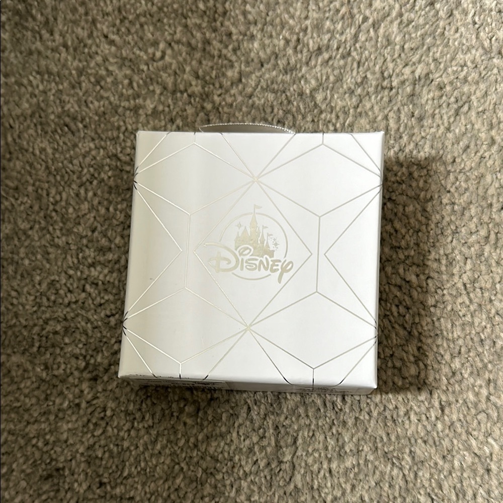 NIB Disney Gold Cubic Zirconia Necklace - Picture 2 of 3